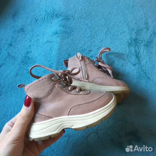 Zara детские ботинки