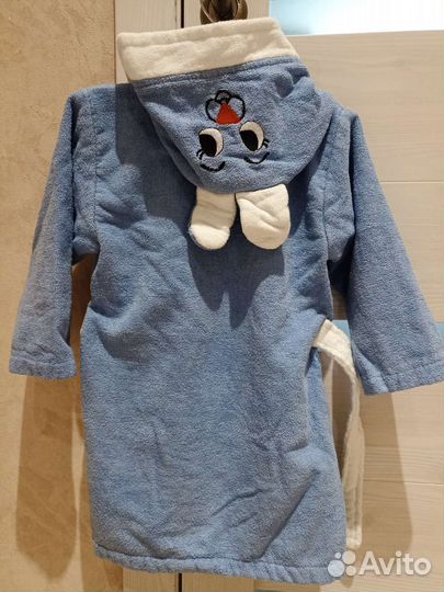 Детский махровый халат