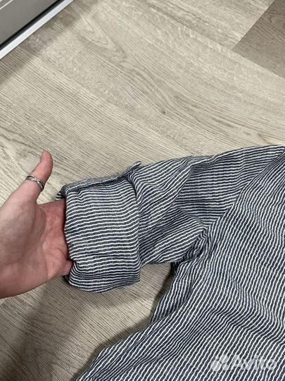 Рубашка без воротника женская