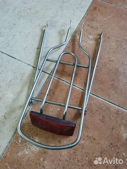 Крыло и багажник для велосипеда