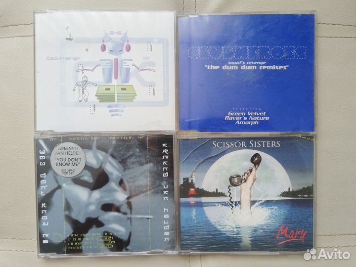 CD синглы фирменные