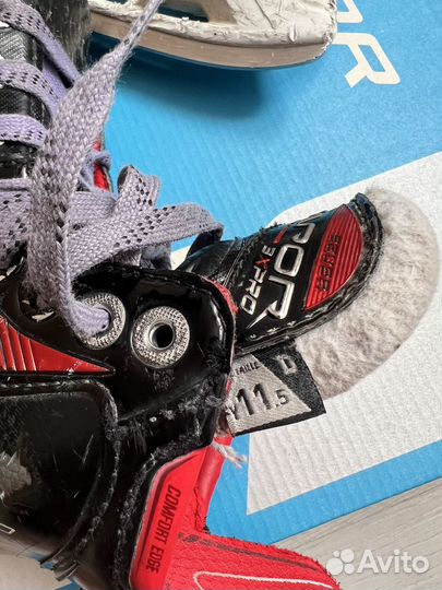 Коньки хоккейные bauer vapor 3X PRO YTH