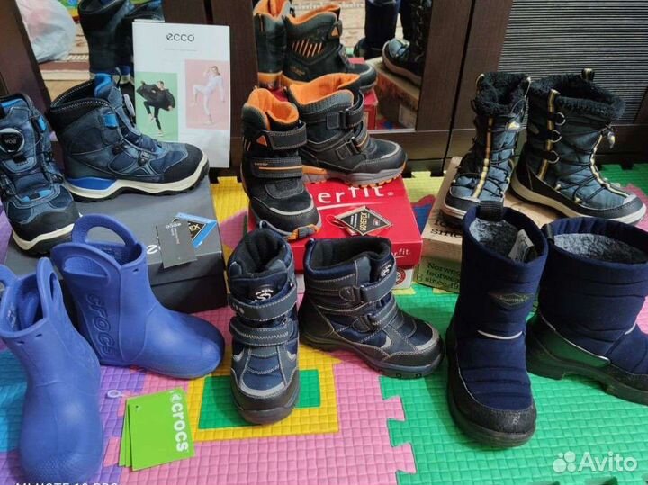 Ботинки Ecco boa Viking Superfit Kuoma Crocs Reima