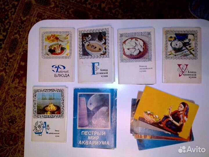 Открытки в наборах СССР