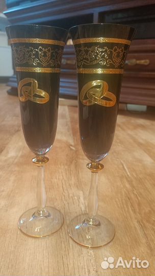Свадебные бокалы, фужеры
