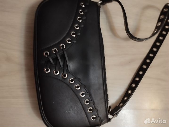 Сумка клатч натуральная кожа женская