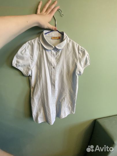 Рубашка школьная для девочки 146