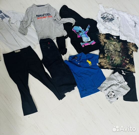 Детские вещи пакетом для мальчика 104, 110