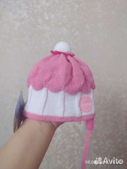 Шапочка для девочки весна