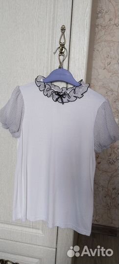 Блузка белая