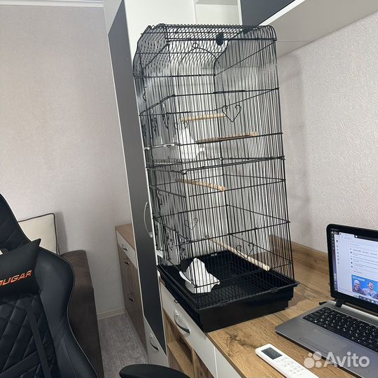 Клетка для попугаев новая