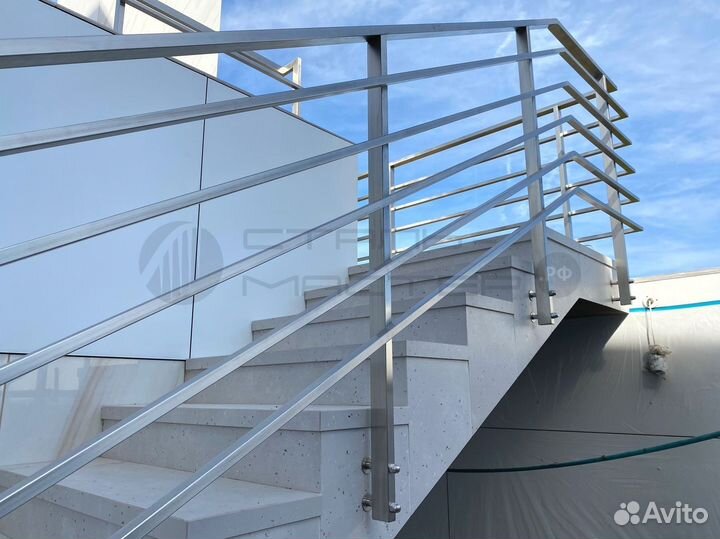 Перила поручни из нержавейки