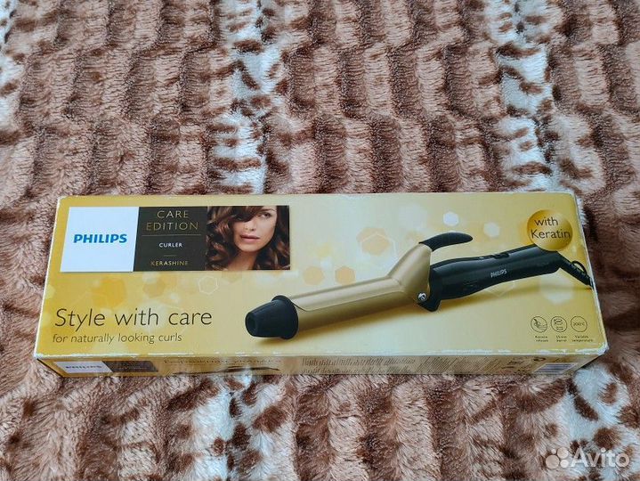 Щипцы для завивки волос philips