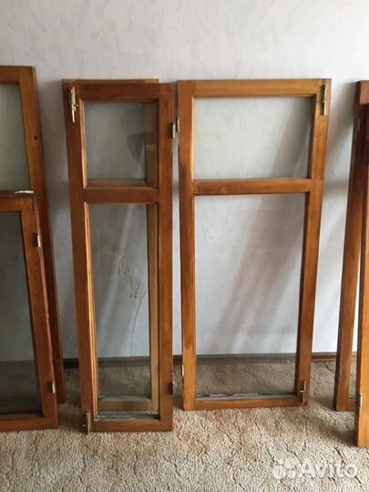 Деревянные створки