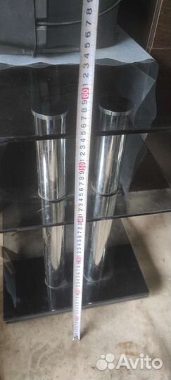 Стеклянная тумба