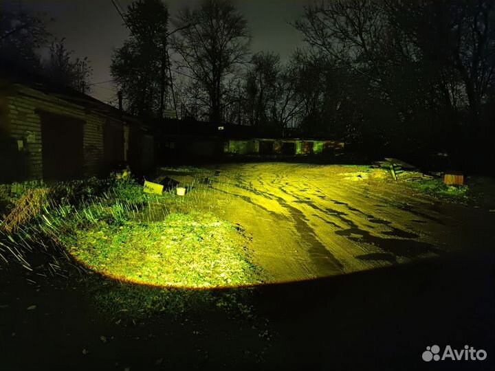 LED птф на 2110-2114 белый желтый