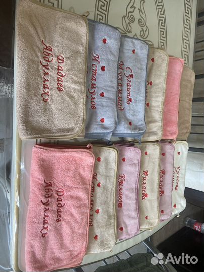 Вышивка на полотенце