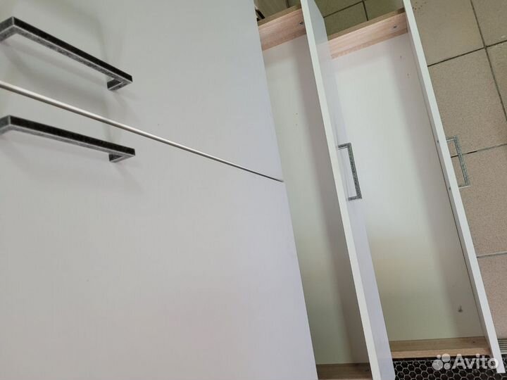 Б-6 Шкаф шр-2/1 Лайт(Белый Бриллиант/корпус Дуб Со