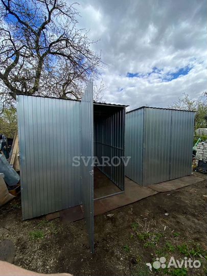 Сарай металлический