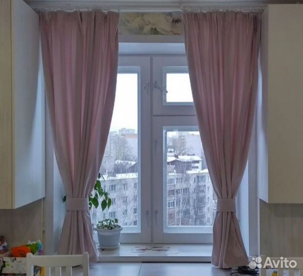 Шторы бархатные новые