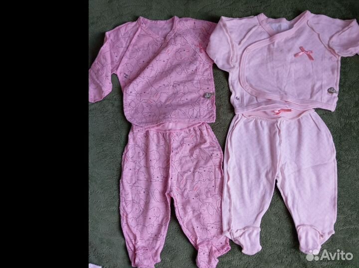 Детские вещи пакетом на девочку от 3мес