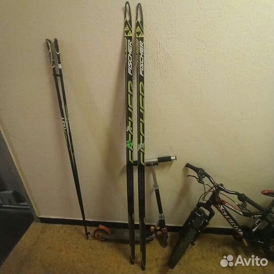 Лыжи беговые fisher speedmax коньковые