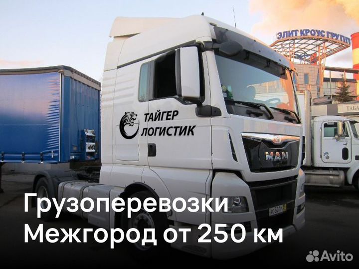 Грузоперевозки от 250 км