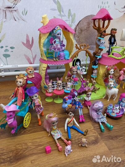 Набор Лесной замок Панда парк и другие куклы