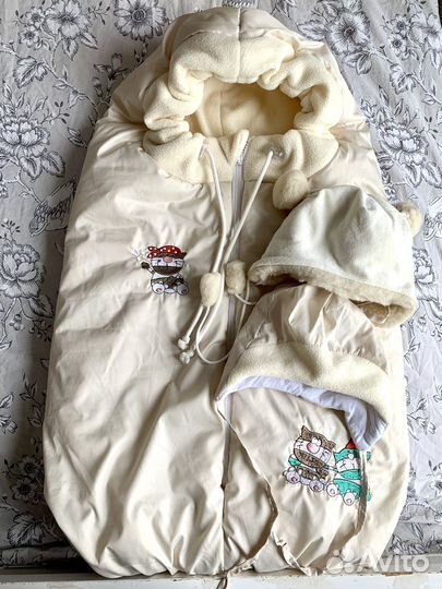 Конверт на выписку осень зима