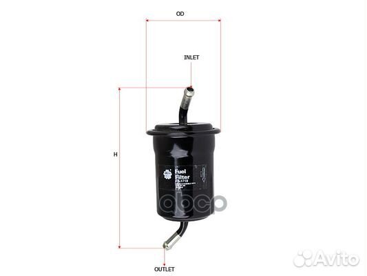 Фильтр топл. Sakura FS1719 fs1719 Sakura