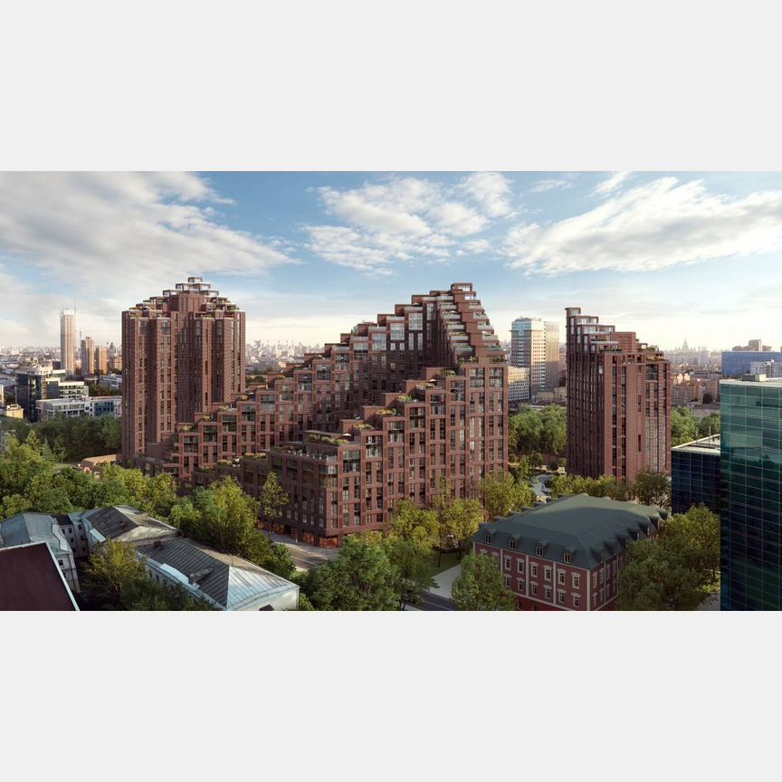 2-к. квартира, 76,4 м², 7/25 эт.