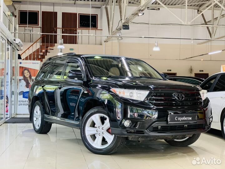 Toyota Highlander 3.5 AT, 2013, 100 662 км