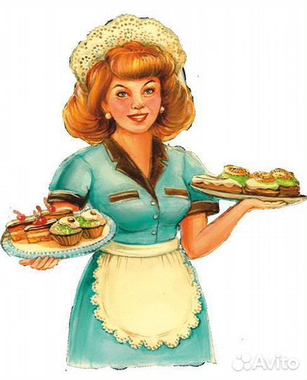 Продавец в буфет в школьную столовую