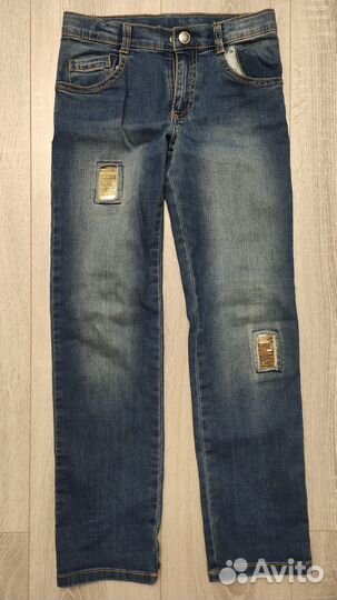 Mothercare джинсы на девочку, 140