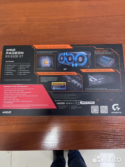 Видеокарта Gigabyte Radeon RX 6500 XT
