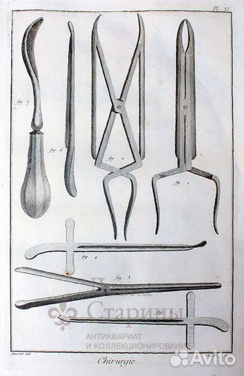 Старинная гравюра «Хирургия» - 21