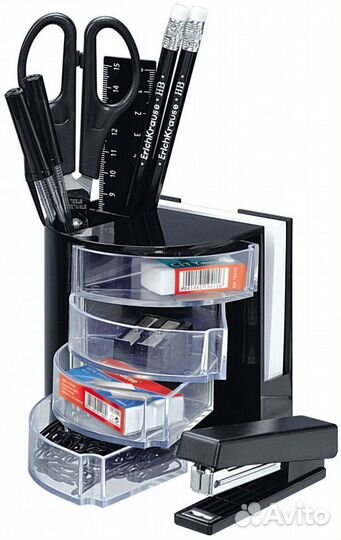 Настольный органайзер Erich Krause черный