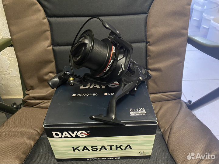 Катушка с байтранером Kasatka 9000