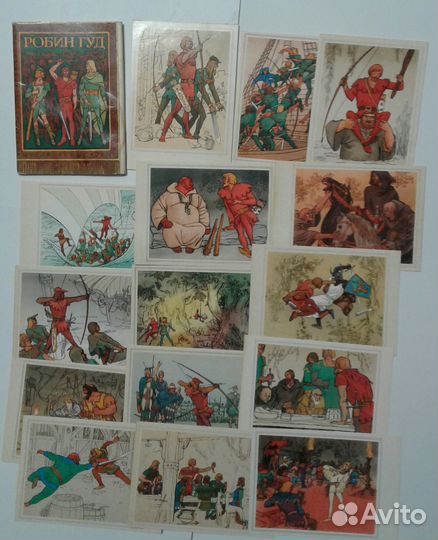 Наборы открыток