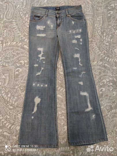 Новые джинсы клеш D&G, 26 р