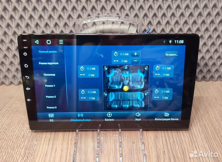 Магнитола android 9 дюймов с сим-картой 4G