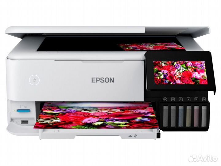Цветное струйное мфу Epson L8160