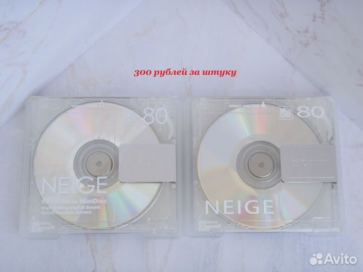 Минидиски minidisc Sony Neyge 74 - 80 минут