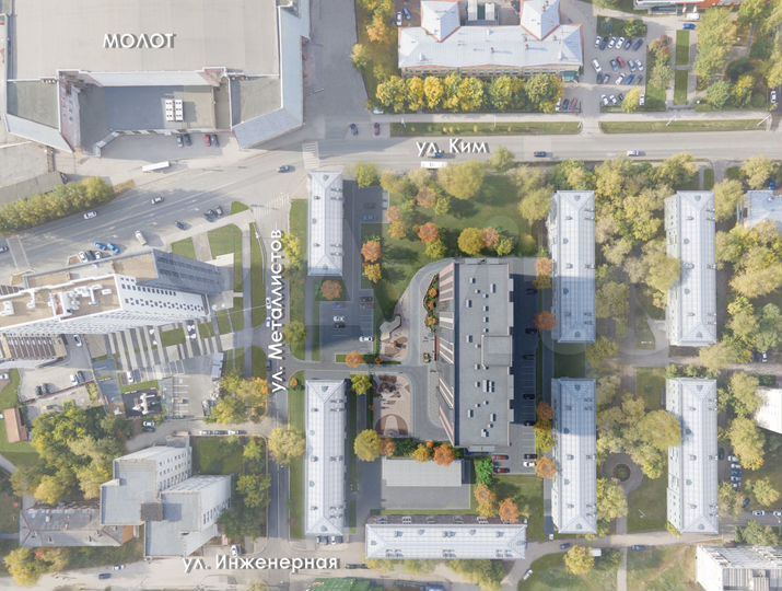 2-к. квартира, 41,4 м², 11/16 эт.