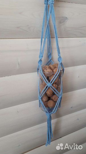 Держатель сетка для бутылки, банки