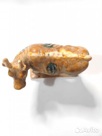 Статуэтка керамика сань-цай бык VII viii век Китай