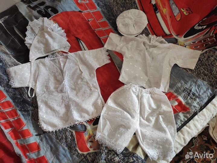 Крестильный набор для мальчика новый