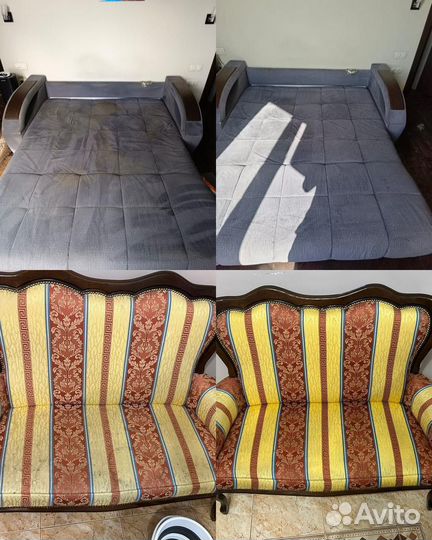 Химчистка мебели дивана ковра матраса стульев