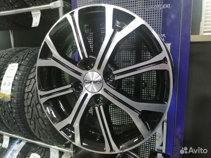 Диск литой Carwel Кизи 6x15 4x100 ET50 DIA60.1 AB