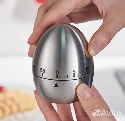 Кухонный таймер из нержавеющей стали механический
